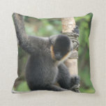 White Cheeked Capuchin Pillow