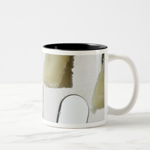 white cheese cheddar stainless cheese grater Two_Tone coffee mug