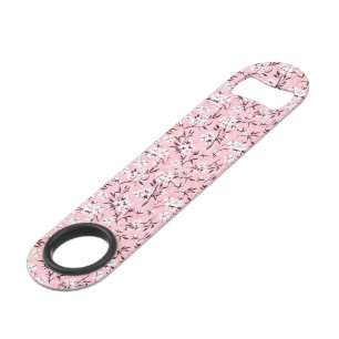 White cherry blossom bar key
