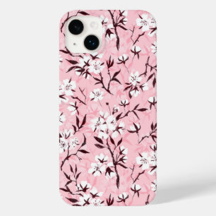 White cherry blossom Case-Mate iPhone 14 plus case