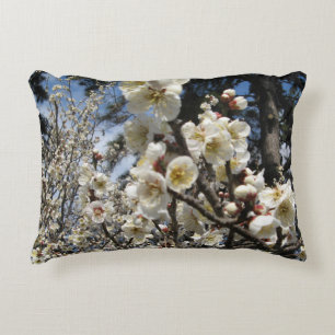 White Cherry Blossom / Sakura / サクラ(桜) Accent Pillow