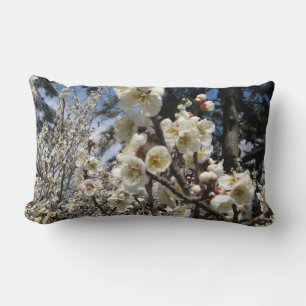 White Cherry Blossom / Sakura / サクラ(桜) Lumbar Pillow