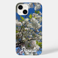 white cherry blossom tree