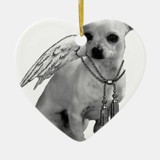 chihuahua angel figurine