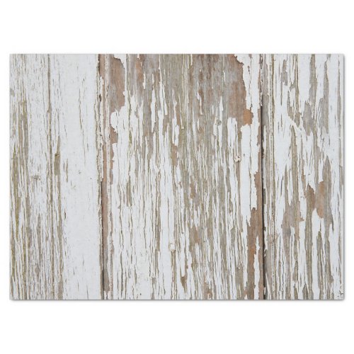 WHITE CHIPPY BARN WOOD TISSUE PAPER