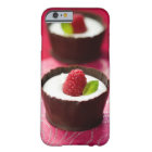 White chocolate mousse dessert