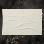 White Chocolate Solid Color Kitchen Towel<br><div class="desc">White Chocolate Solid Color</div>