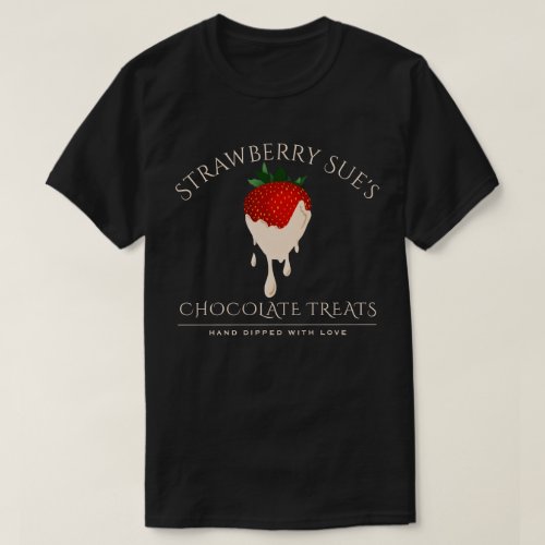 white chocolate strawberry T_Shirt