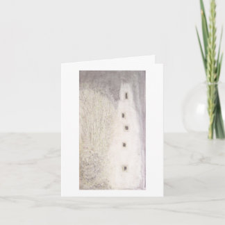 WHITE CHRISTMAS #1 HOLIDAY CARD