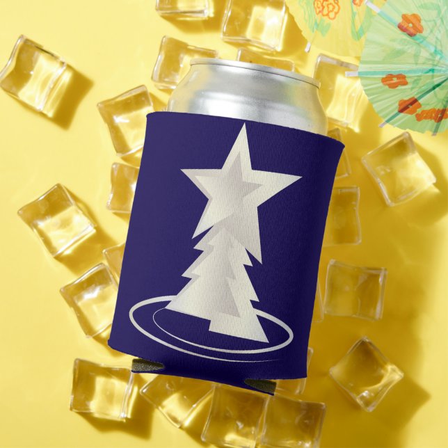 White Christmas Can Cooler (In Situ Summer)