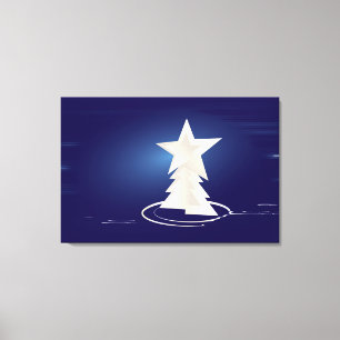 White Christmas Canvas Print