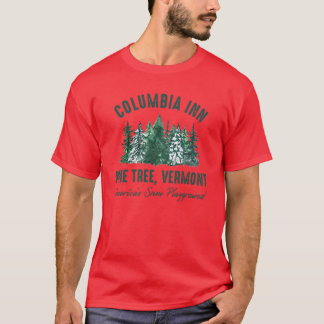 White Christmas Film Movie Columbia Inn Pineree Ve T-Shirt
