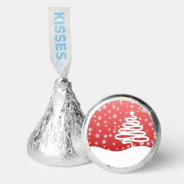 White Christmas Hershey®'s Kisses® (Front)