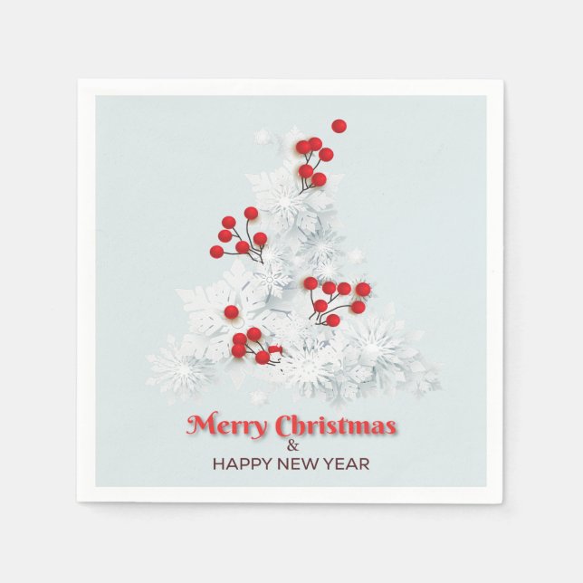 White Christmas  Napkins (Front)