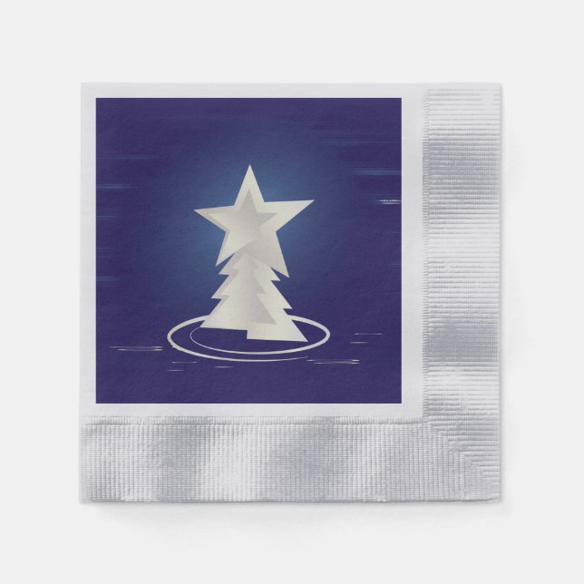 White Christmas Napkins (Front)