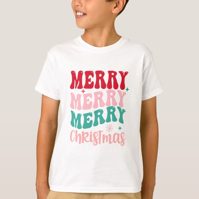 White Christmas  T-Shirt (Front)