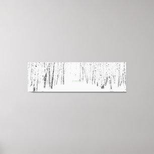 White Christmas Tale Canvas Print