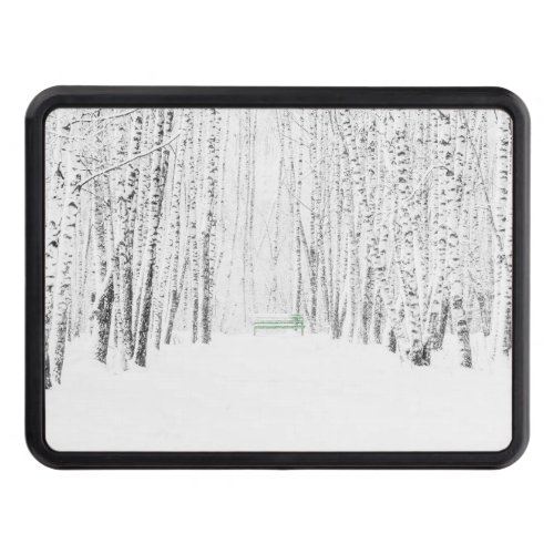 White Christmas Tale Hitch Cover