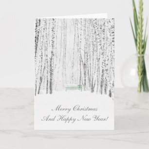 White Christmas Tale Holiday Card
