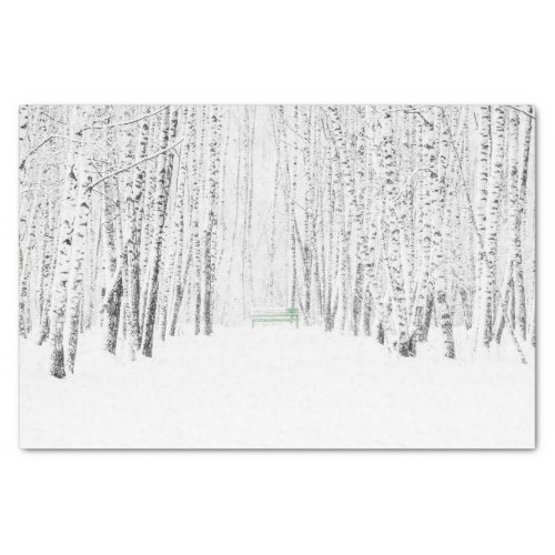 White Christmas Tale Tissue Paper