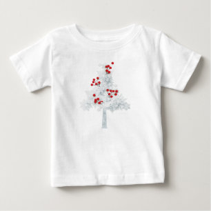 White Christmas Tree Baby T-Shirt