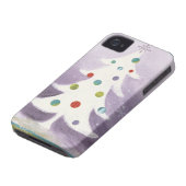 White Christmas Tree Case-Mate iPhone Case (Bottom)