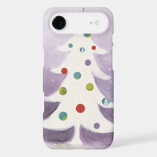 White Christmas Tree Case-Mate iPhone Case (Back)