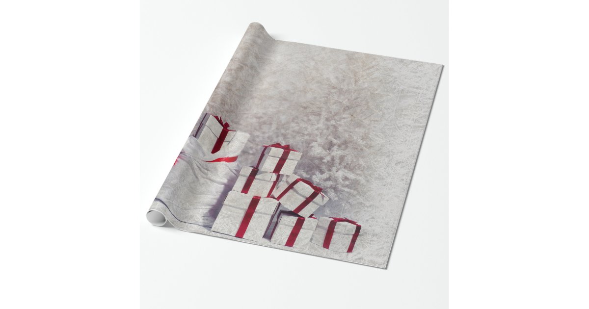 White Christmas Wrapping Paper