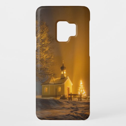 WHITE CHURCH AND BROWN TREE Case-Mate SAMSUNG GALAXY S9 CASE