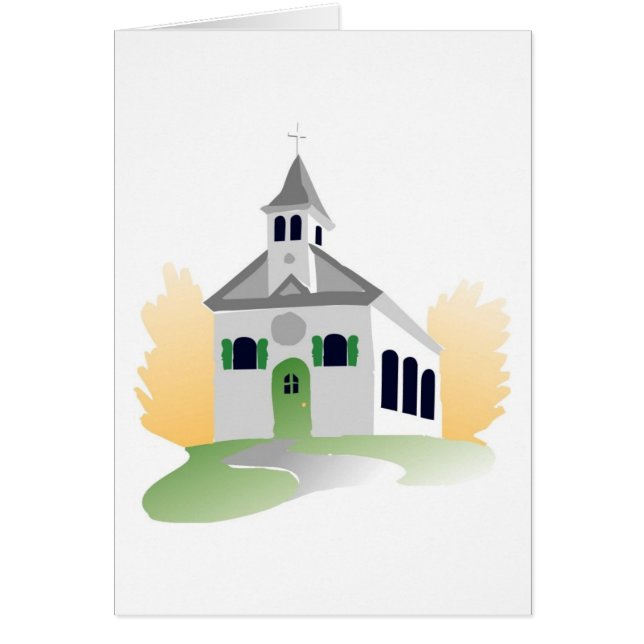 White Church Chapel Cards (Front)