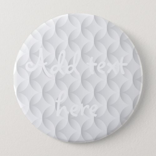 White circle embossed button