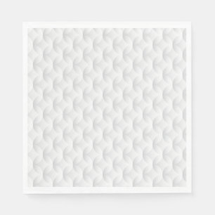 White circle embossed paper napkins