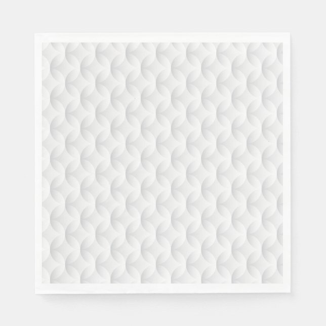 White circle embossed paper napkins (Front)
