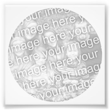 White Circle Frame Photo by cliffviewdesigns at Zazzle