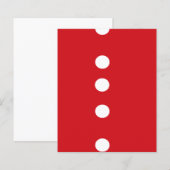 White circles on red (Front/Back)