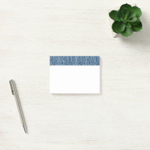 White Circuit Lines Post-it Notes