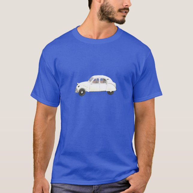White Citroen 2CV T-Shirt (Front)