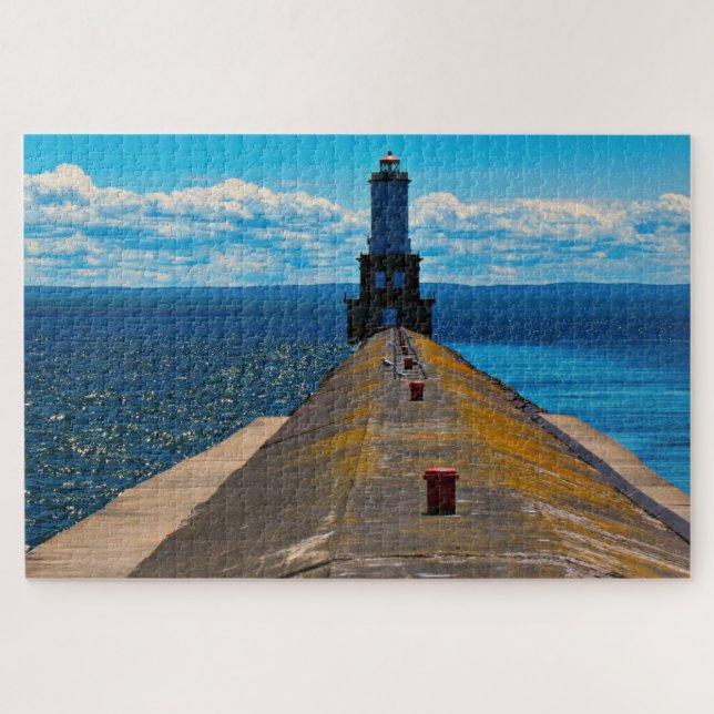 White City Lighthouse Jigsaw Puzzle (Horizontal)