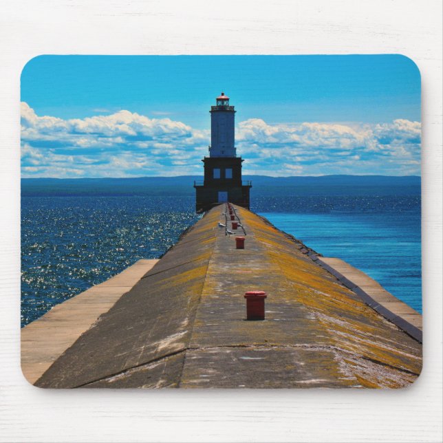 White City Lighthouse Mouse Pad (Front)