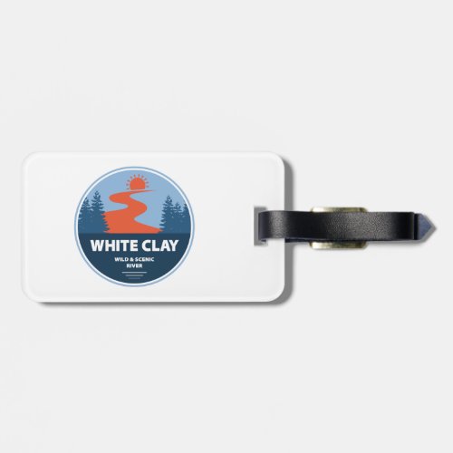 White Clay Wild And Scenic River Luggage Tag