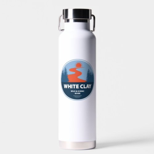 White Clay Wild And Scenic River Water Bottle