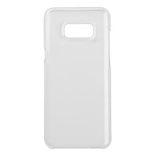 White Clear Uncommon Samsung Galaxy S8+ Case