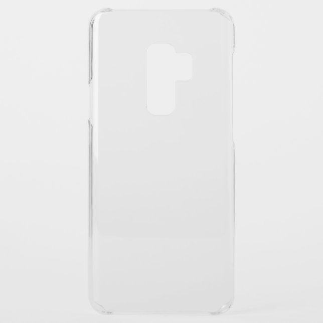 White Clear Uncommon Samsung Galaxy S9+ Case (Back)