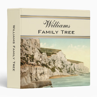 White Cliffs of Dover, England Family Tree Binder