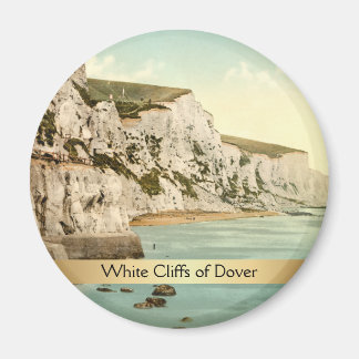 White Cliffs of Dover, Kent, England Magnet