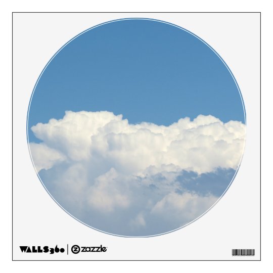 White Cloud 4 Wall Decal