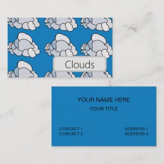 White Clouds Business Card