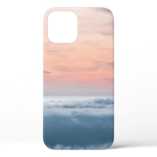 WHITE CLOUDS DURING DAYTIME IN LANDSCAPE PHOTOGRAP iPhone 12 CASE