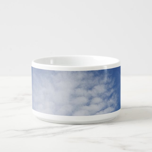 White clouds in blue sky Chili Bowl (Center)