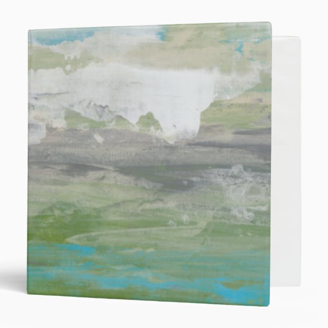 White Clouds Overlooking Beautiful Landscape Binder (Front/Inside)